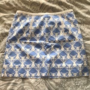 Lilly Pulitzer crab print skirt
